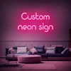 Custom Neon lED Sign Personal DIY Large Handmade Neon Lights Neon Night Company Name LOGO Salon Outdoor Waterproof Dropshipping 1