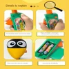 Educational Talking Record Electric Talking Parrot Repeats Imitate Talking Crow Toy Animal Funny Speaking Birds Baby 2