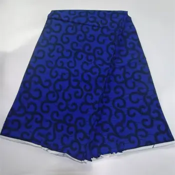 Veritable Soft Real Africna Wax Print Fabric Pagne Wax Material DIY Dress 100% Cotton 6yards For Party Dress 1