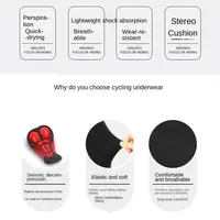 Shorts de cyclisme respirants pour hommes, sous-vêtements de cyclisme, coussretours de gel 5D, antichoc, sous-pantalon de vélo, VTT, équipement de vélo de route 5