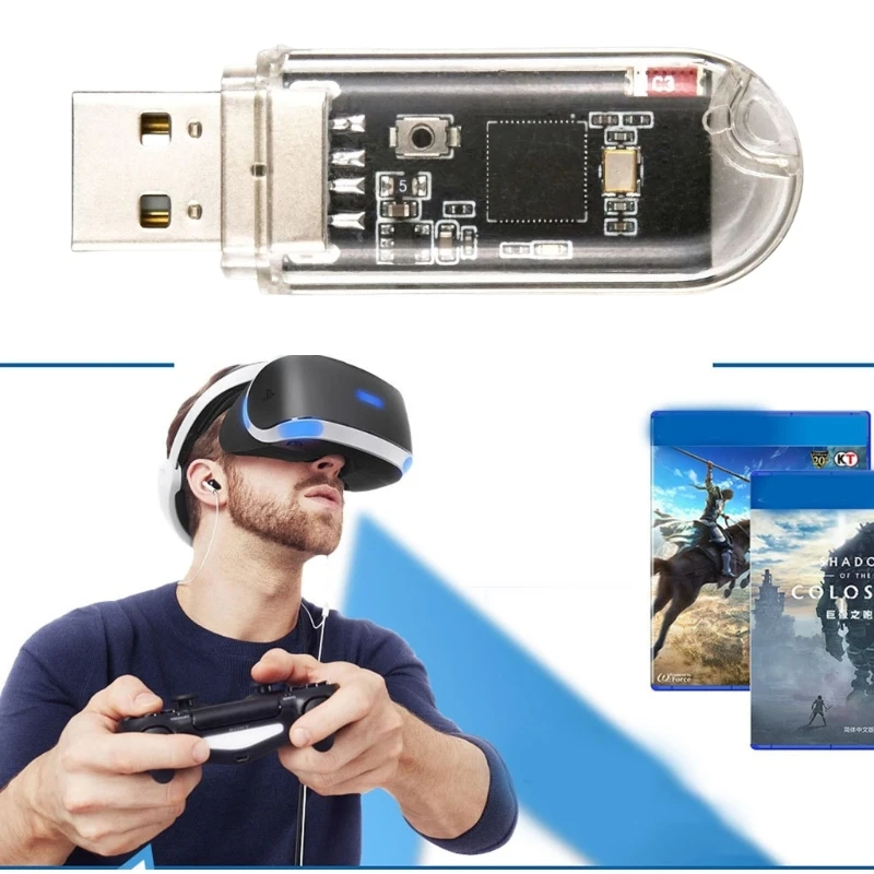 USB 전자 개 수신기 P4 9.0 시스템용 원키 크랙 ESP32 플러그 앤 사용