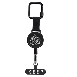 Enhanced Outdoor Anti - Theft Retractable Phone Lanyard with Locking Carabiner and Built - In Stand (StyleA)