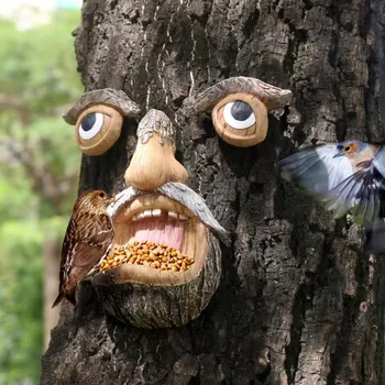 Enchanting Monster Bird Feeder - A Magical Garden Accent That Brings Life to Your Yard - Interactive and Unique Design for Unfor