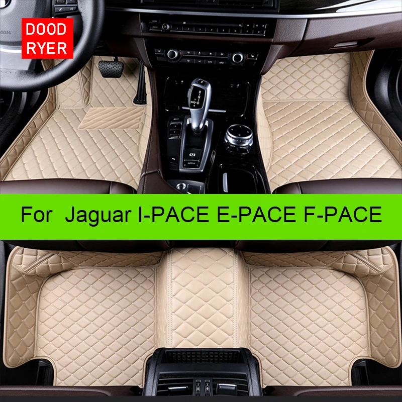 Doodryer Car Floor Mats For Jaguar Ipace Epace Fpace Foot Coche