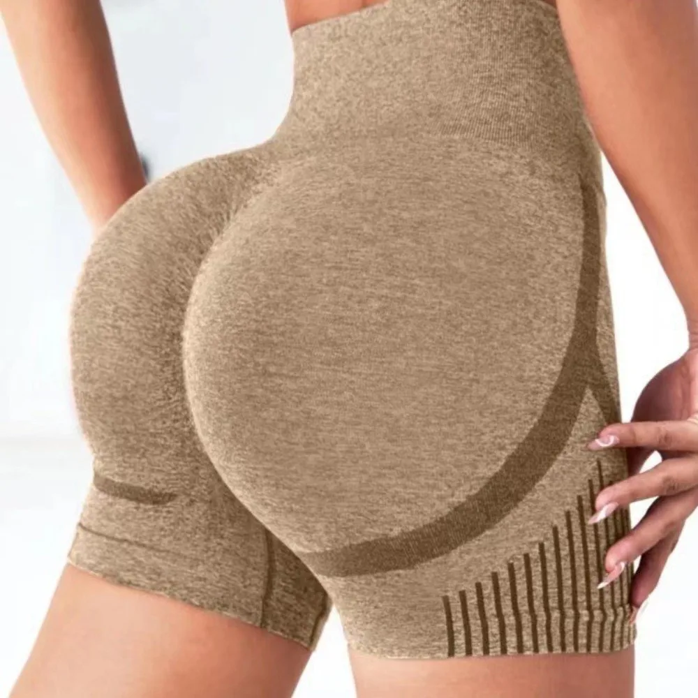 Running Shorts Women Athletic Shorts Fitness Gym Wear Yoga Cycling Jogging Leggings High-Waist Push-Up