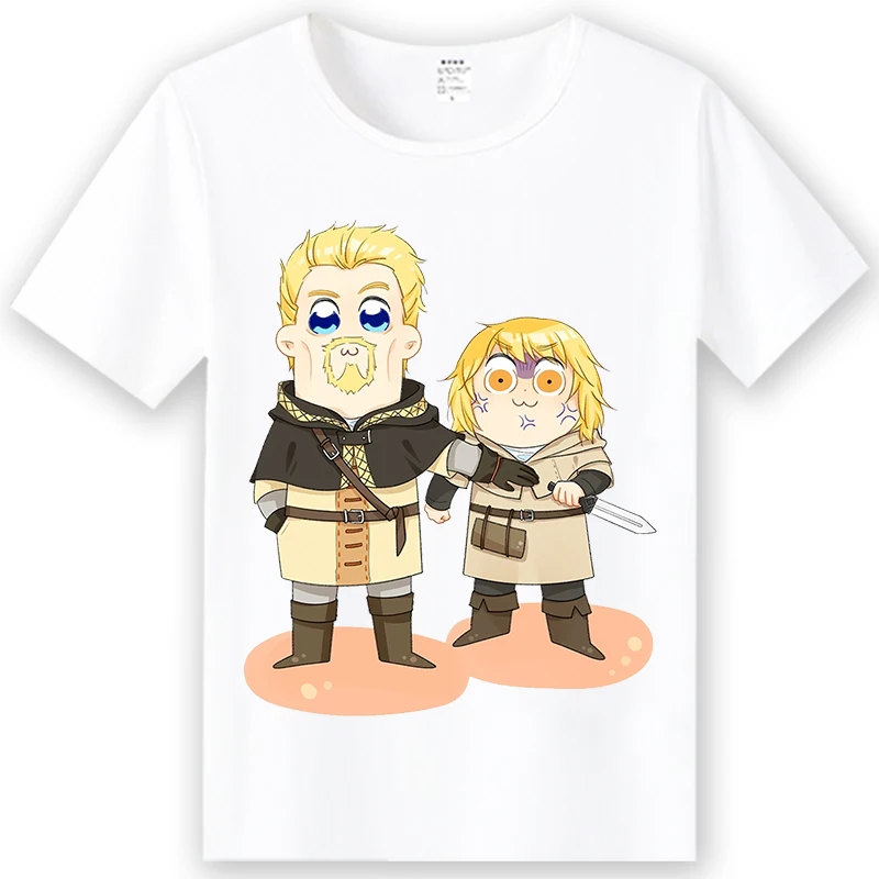 Askeladd Vinland T Shirt 100% Cotton Askeladd Saga Anime Manga Vikings  Prince Canute Canute Vinland Creative Trending Vintage - T-shirts -  AliExpress