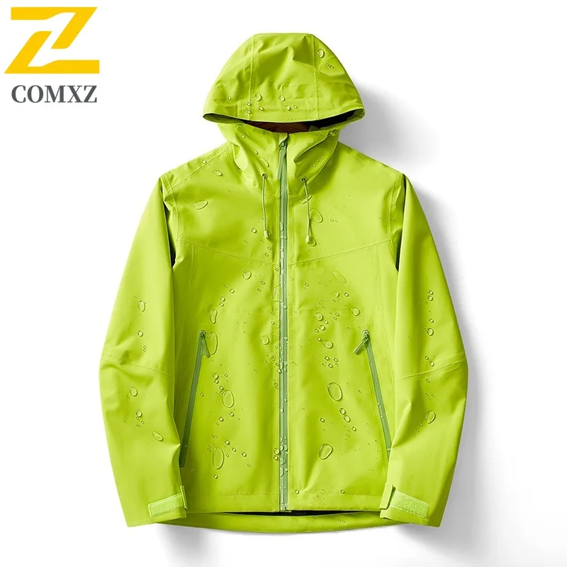 All-Seam Sealed Mountain Outdoor Windbreaker Jacket Men Women Spring Autumn Lightweight Waterproof Windproof Hiking Camping Coat