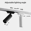 Led Track Light 3 Degree Beam Rail Spot Light Adjustable Angle Anti Glare Spotlight Museum Room Atmosphere Wall Washing Lighting 3