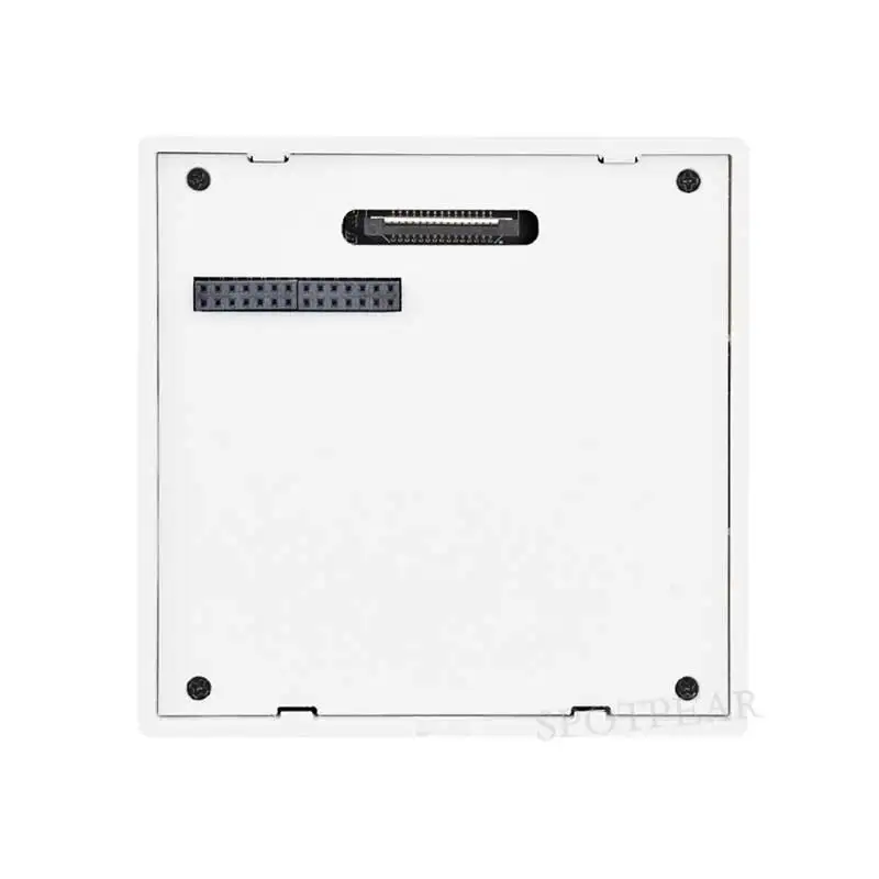 ESP32-P4 스마트 86 TV 박스 개발 보드 4인치 디스플레이 터치스크린 720x720 RS485 릴레이 카메라 RJ45 ETH