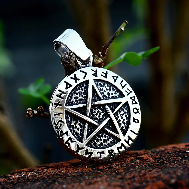 Jewelrywe Collana Uomo Con Ciondolo Thor Mjolnir | Martello Di Thor Retrò In Acciaio Inossidabile Nero | Gioiello Vichingo