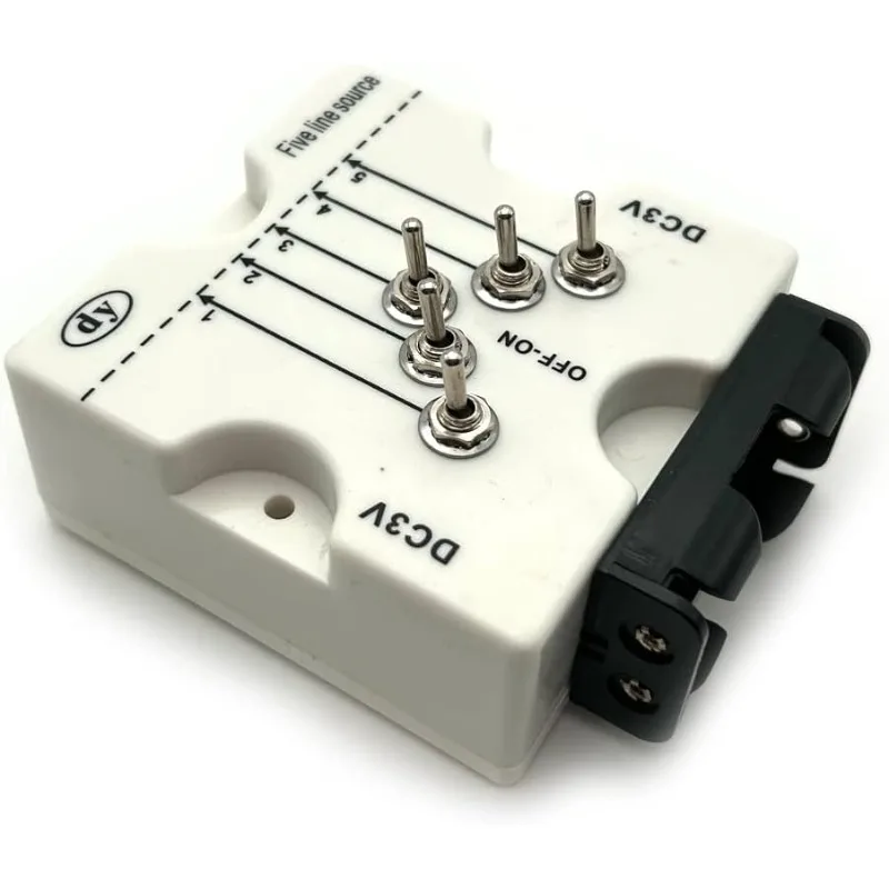 Description Picture 2 of itemFive Line Optical Instruments for Physical Optics Convex Lens 2xAA Battery Operated Parallel Light Source Science Education