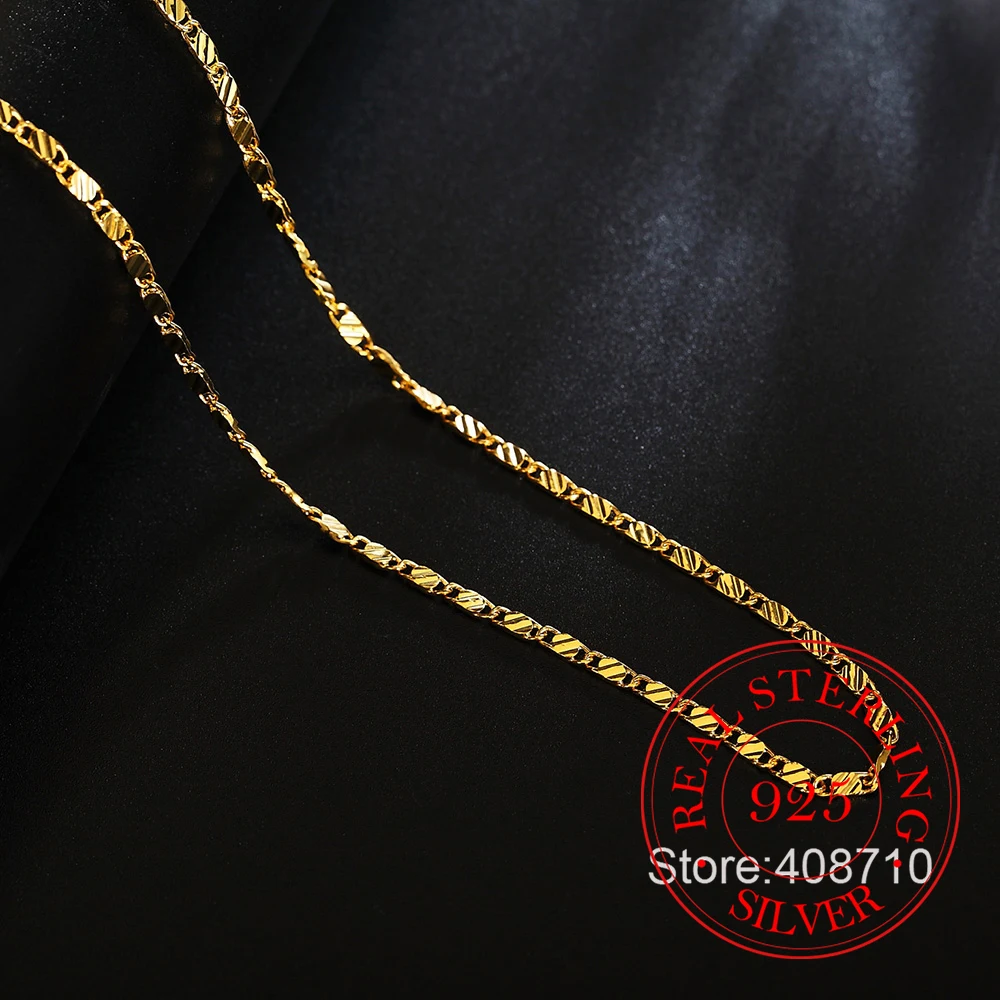 Sterling Silver Necklace Detail