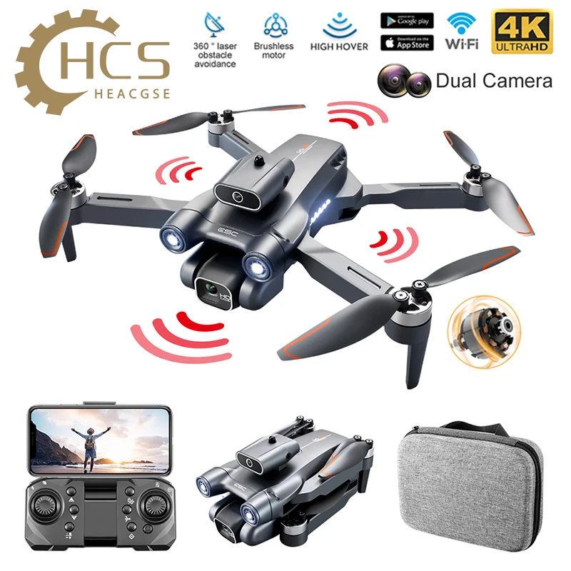 

Мини-Квадрокоптер с GPS, двойной камерой 6K HD и функцией обхода препятствий