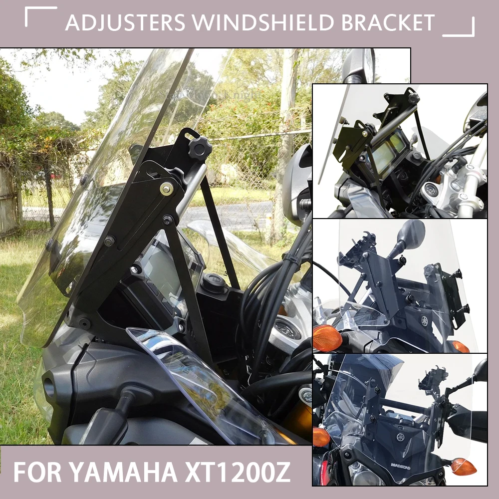 

Motorcycle Windscreen Adjusters Windshield Bracket Support Kits Fit For Yamaha Super Tenere XT1200Z XTZ1200 XTZ 1200 Z 2014 -