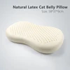 Thailand Pure Natural Latex Pillow Remedial Neck Protect Vertebrae Health Care Orthopedic Pillow Slow Rebound 58x37x9cm 1