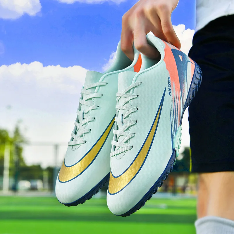 Description Picture 6 of itemSoccer Shoes Men Artificial Grass Original Men's Society Football Boot TF/FG 2025 New Outdoor Sports Football Futsal Shoes