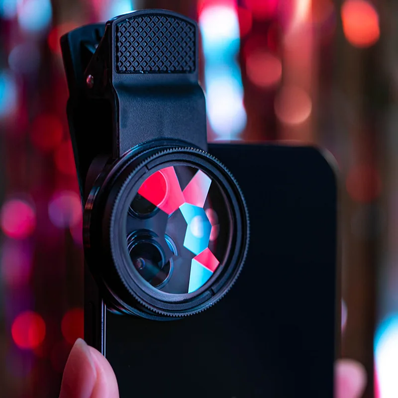 37mm mobile phone photography accessories eightsided filter multiple