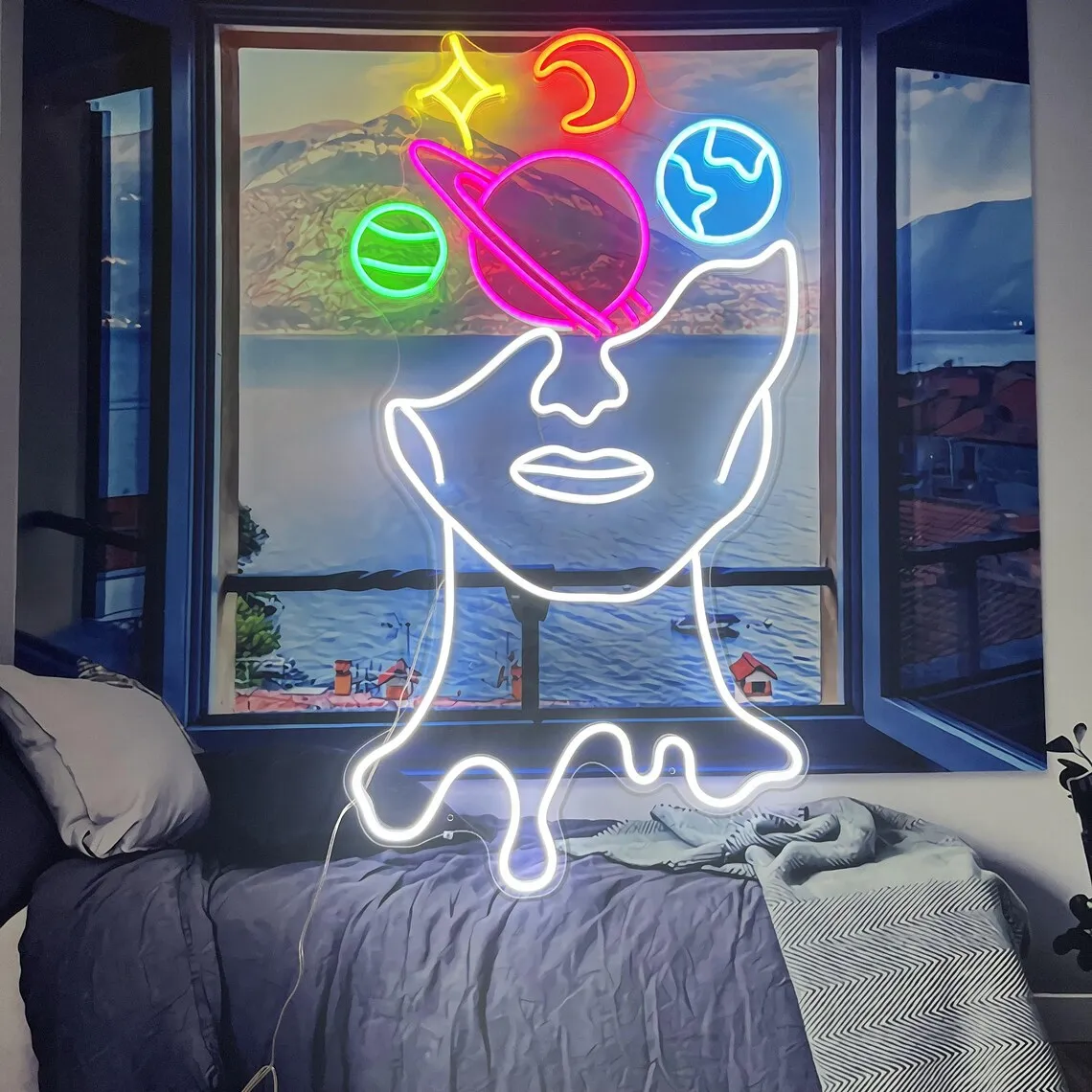 Miroir Néon Personnalisé avec Lumière LED, Lettres Privées, Nom, Logo  Personnalisé, ixde Mariage, Anniversaire, Anime Japonais, Décor de Salle,  Signe Néon - AliExpress