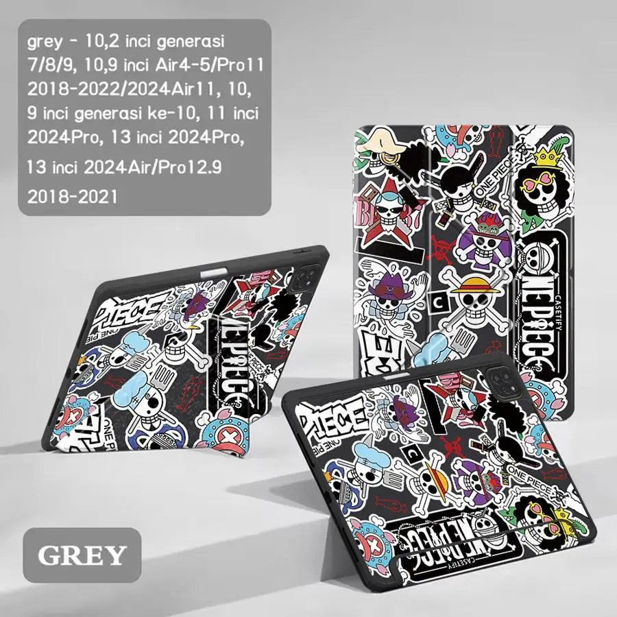 Universal Tablet Protective Case with Holder and Stylish Cover Design
