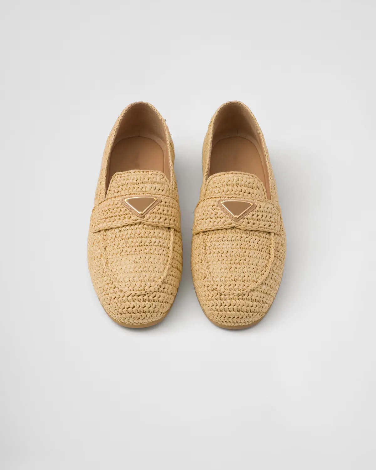 Crochet Loafers Natural