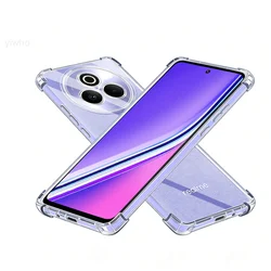 Custodia per telefono in TPU trasparente, shockproof, con protezione agli angoli, retro cristallino.