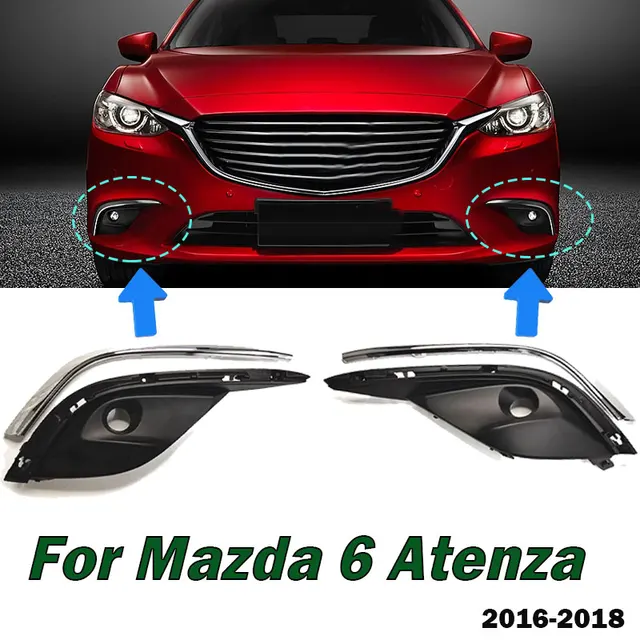1ペア車のリアフォグライトランプカバートリム装飾クロームABS、Mazda6 2018 2019 2020に適合 1ペア車の リアフォグライト ランプカバートリム装飾クロームABS、Mazda6 2018 2019 2020に適合 フォグランプアクセサリー 用のマツダ 6 M6 アテンザ  2019-2023 用 リア ... 車のフォグランプグリル 用のマツダ 6 M6 アテンザ 2019-2023 用 リアフォグランプ ランプ カバー トリム