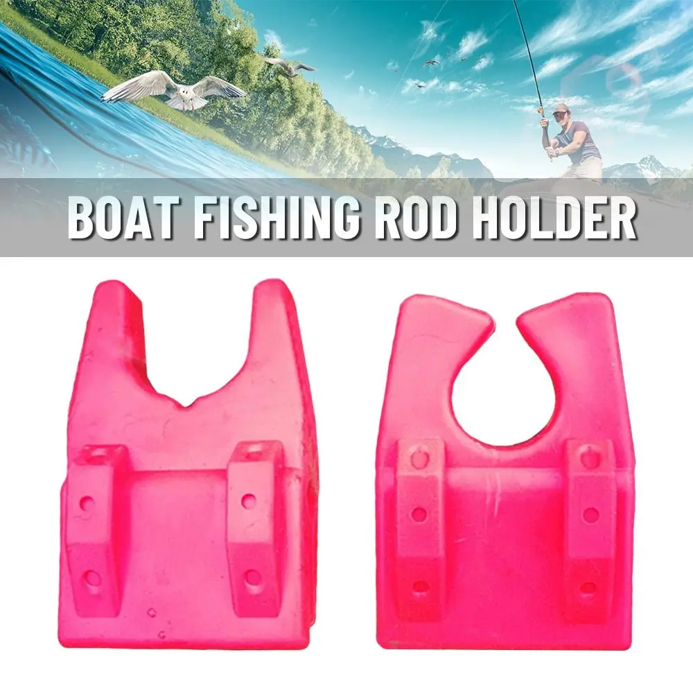 1 PCS Silicone Boat Fishing Rod Holder Feeder Pod Stand Holder