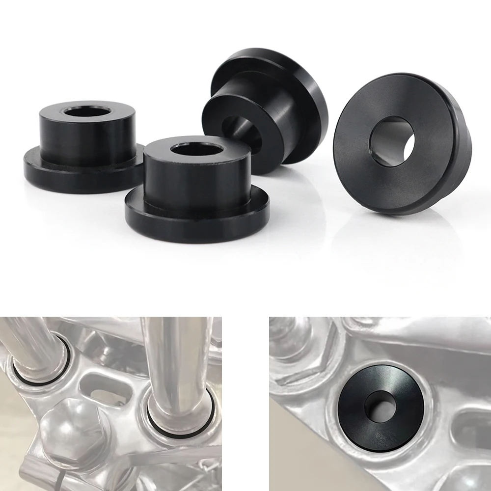 Solid Billet Manubrio Riser Boccola Aftermarket Misura Per Harley Sportster Harley Fxd Dyna Harley Fx Super Glide Fxr 1984-Più Recente