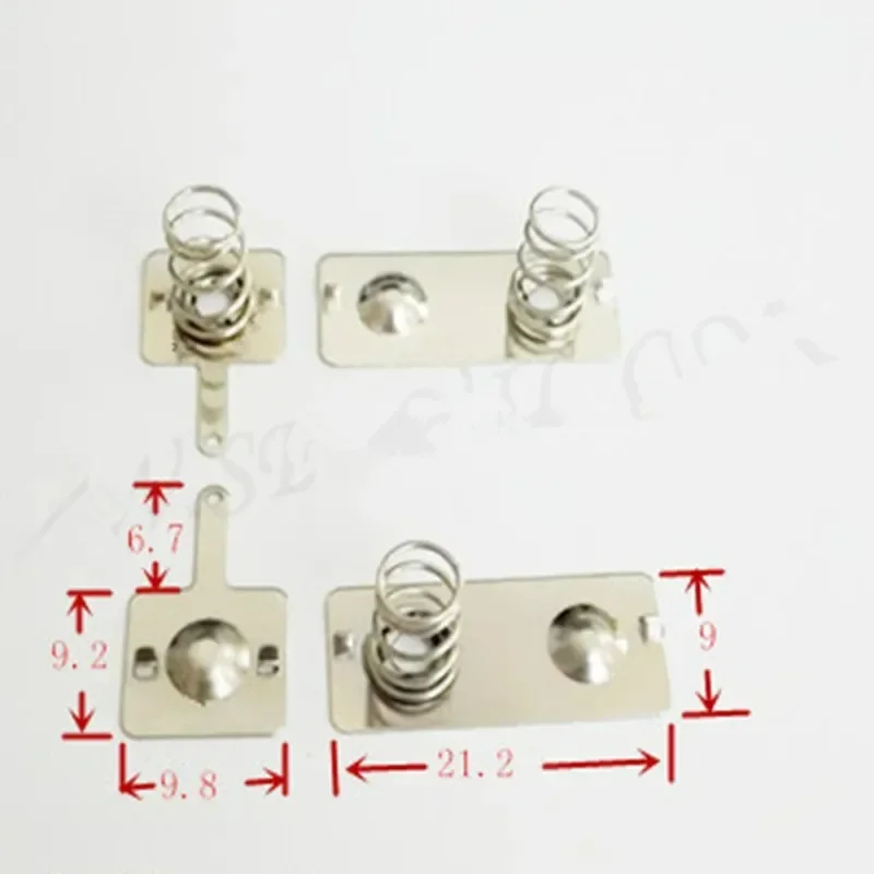 Shrapnel de Bateria Eletrônica Aaa Brinquedos Eletrônicos de Brinquedo para Contato com Ferro 200*9.1 mm 50 Pares 9.8 Peças