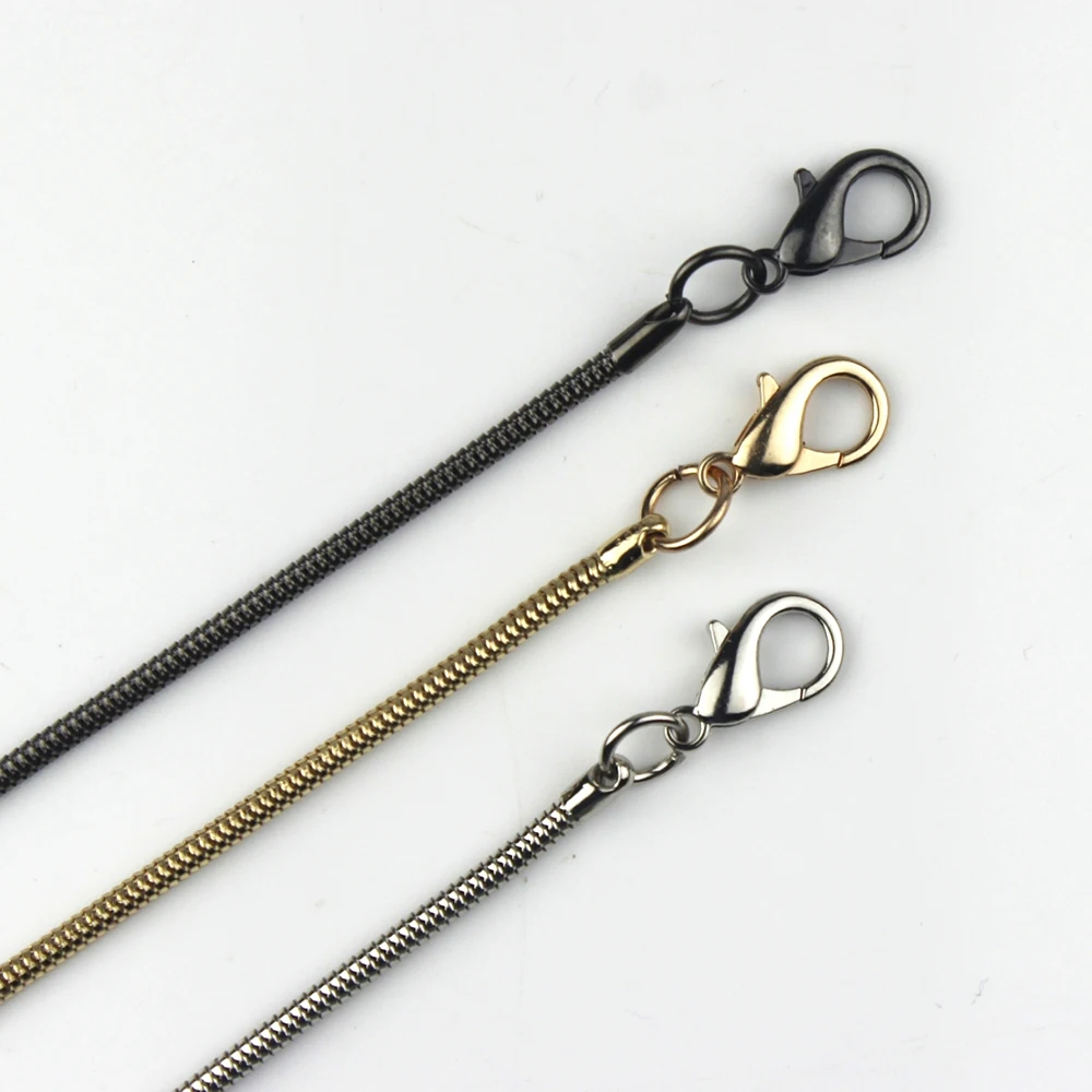 1.2m Replacement Metal Chain For Shoulder Bags Handle Crossbody Handbag Purse DIY Bag Strap Accessories Hardware