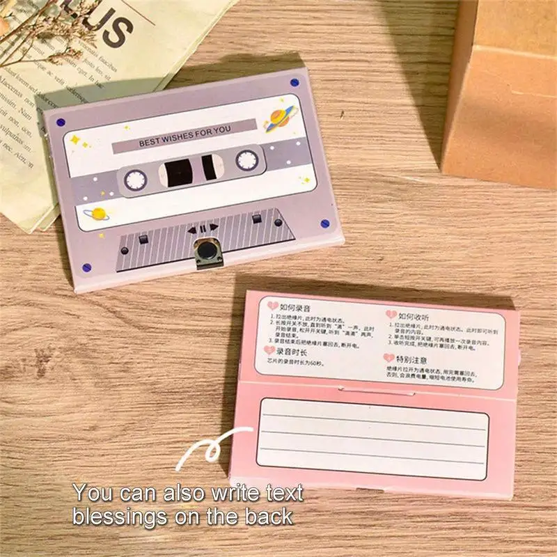 Audio Guestbook Tape Gathering Blessing Message Guest Book Cassette For Wedding Party Birthdays Anniversaries Confession Gifts