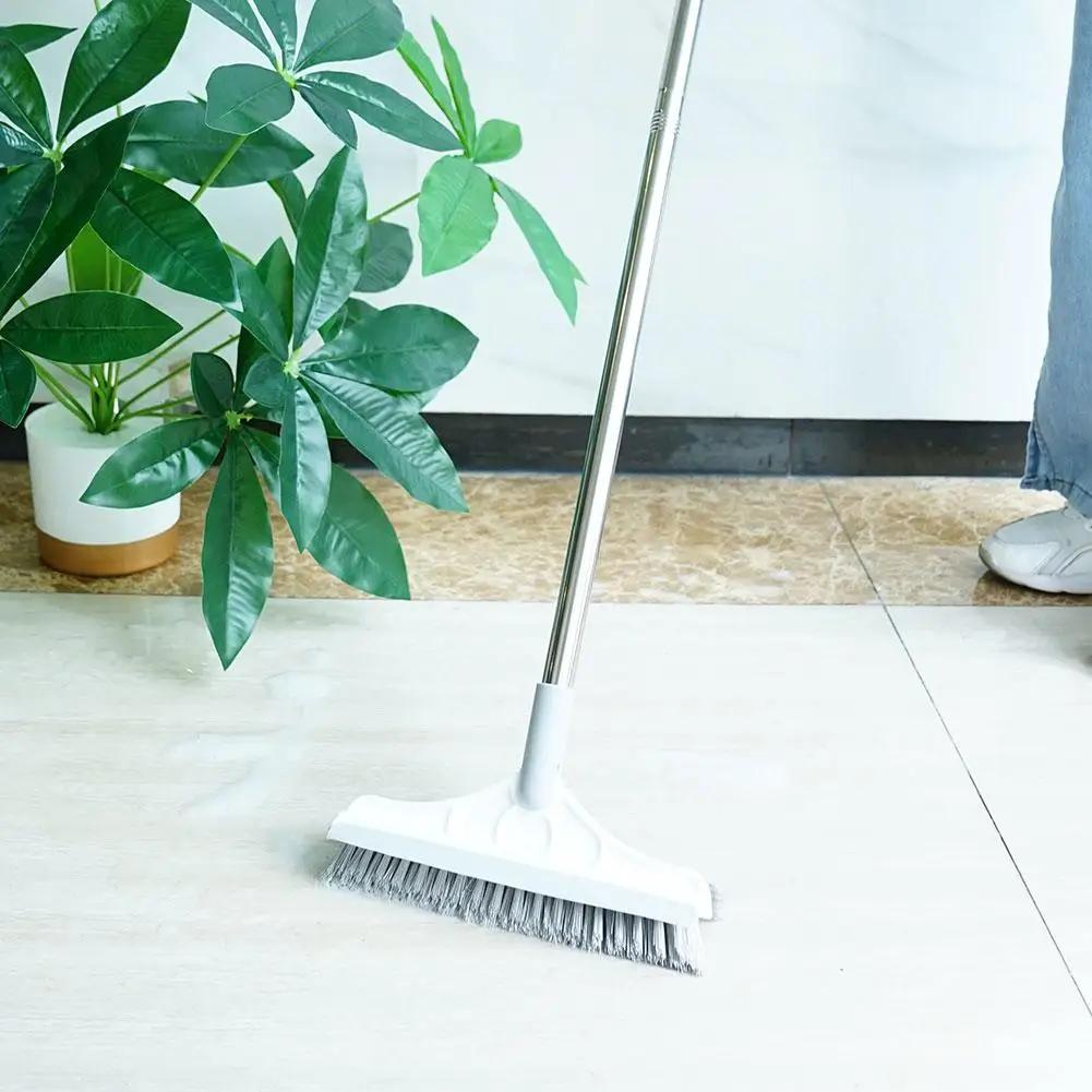 Floor Brush Floor Seam Brush Bathroom Wall Wash Toilet Bristle Tile Household Cleaning Brush Necessities Hard Brush I1G6