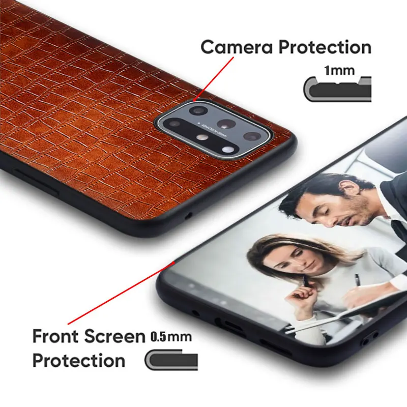 Luxury Leather Slim Fit Anti-Scratch Protective Case
