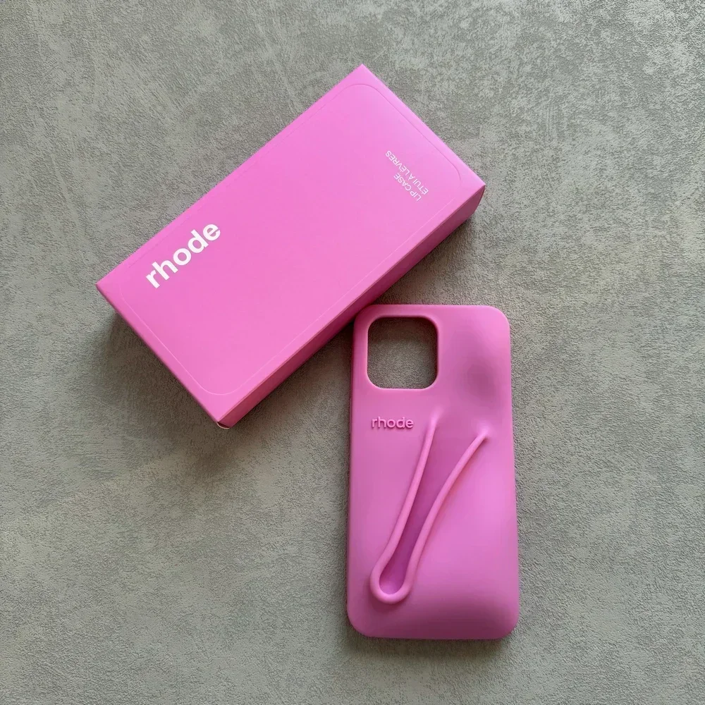 thumbnail image 1 of Funda de teléfono de Roda para iPhone, lápiz labial, caja de moda, soporte portátil, brillo de labios, Ins Etui, 16, 15, 14, 13, 12, 11 Pro Max Plus, 1 of 5