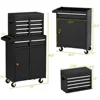 Big Tool Chest with Drawers and Wheels Tool Cabinet  Removable Rolling with Lockable Drawers for Mechanics Garage Workshop 5