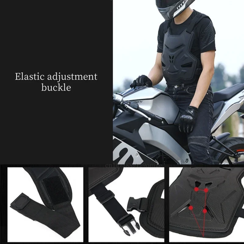 Motorcycle Armor, Riding Racing, Off-road, Anti Fall, Chest Protection, Hemp Rope Patterned Armor, Outdoor Riding Equipment