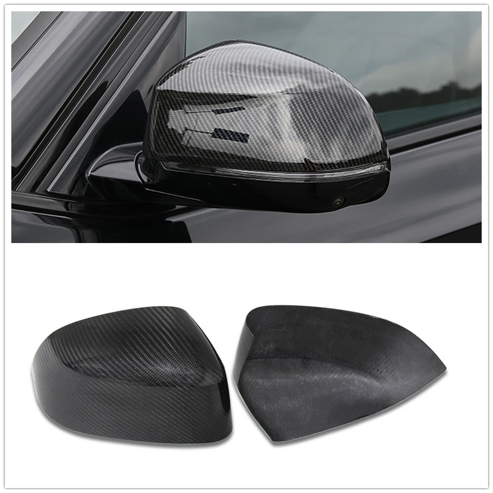 

For BMW X3 F25 X4 F26 X5 F15 X6 F16 2014-2019 Mirror Cover Dry Carbon Fiber Add On Exterior Side Rearview Reverse Case Shell Cap