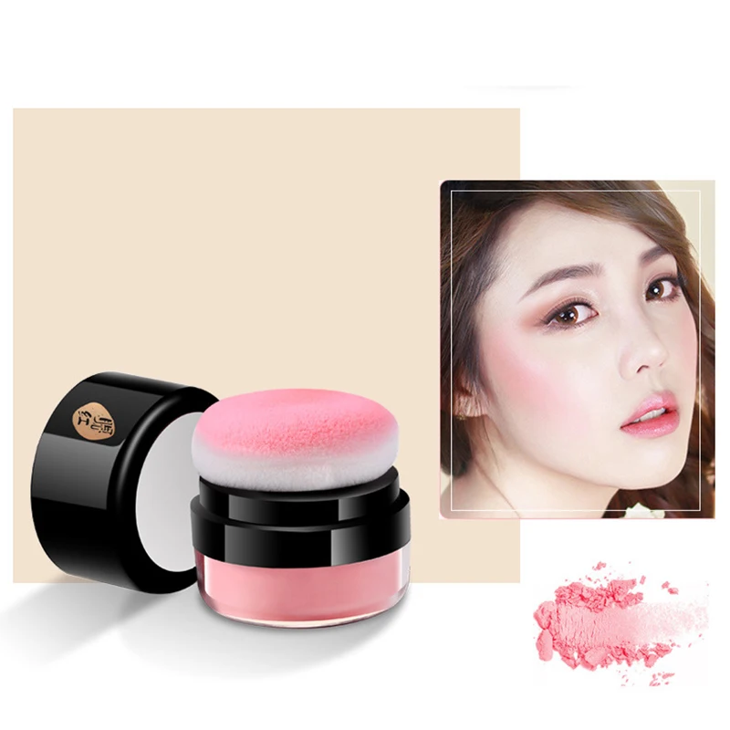 Matte Blush Makeup Palette 4 Colors Waterproof Lasting Mineral Cheek Cream Red Rouge Natural Blush Powder Tint Facial Cosmetics powder blusher,blush powder,blush plate,blush cream,cream blusher,facial blusher