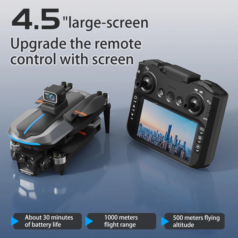 AE8 Brushless Drone 8K Professional HD Camera Drones 5G WIFI FPV Video 8k UAV With Screen Remote Control RC Quadcopter Dron drone quadcopter