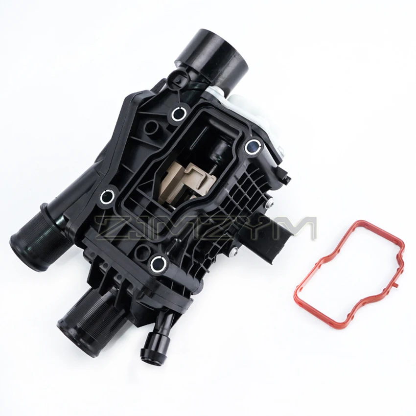 Thermostat Housing Car Thermostat Assembly For PEUGEOT 308 508 5008 Citroen C4 C5 9804160380 9849443980 engine coolant thermostat,thermostat housing cover