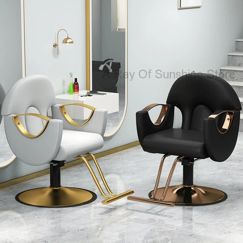 Barber Professional Pedicure Chair Facial Hairdressing Chair Beauty Salo Lounge Taburete Con Ruedas Hairdressing Furniture
