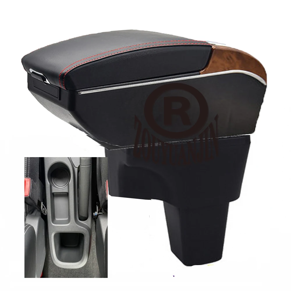 

For Morris Garages MG MG3 Armrest Box Elbow Rest Center Console Storage with Phone Charging USB Interface Cup Holder