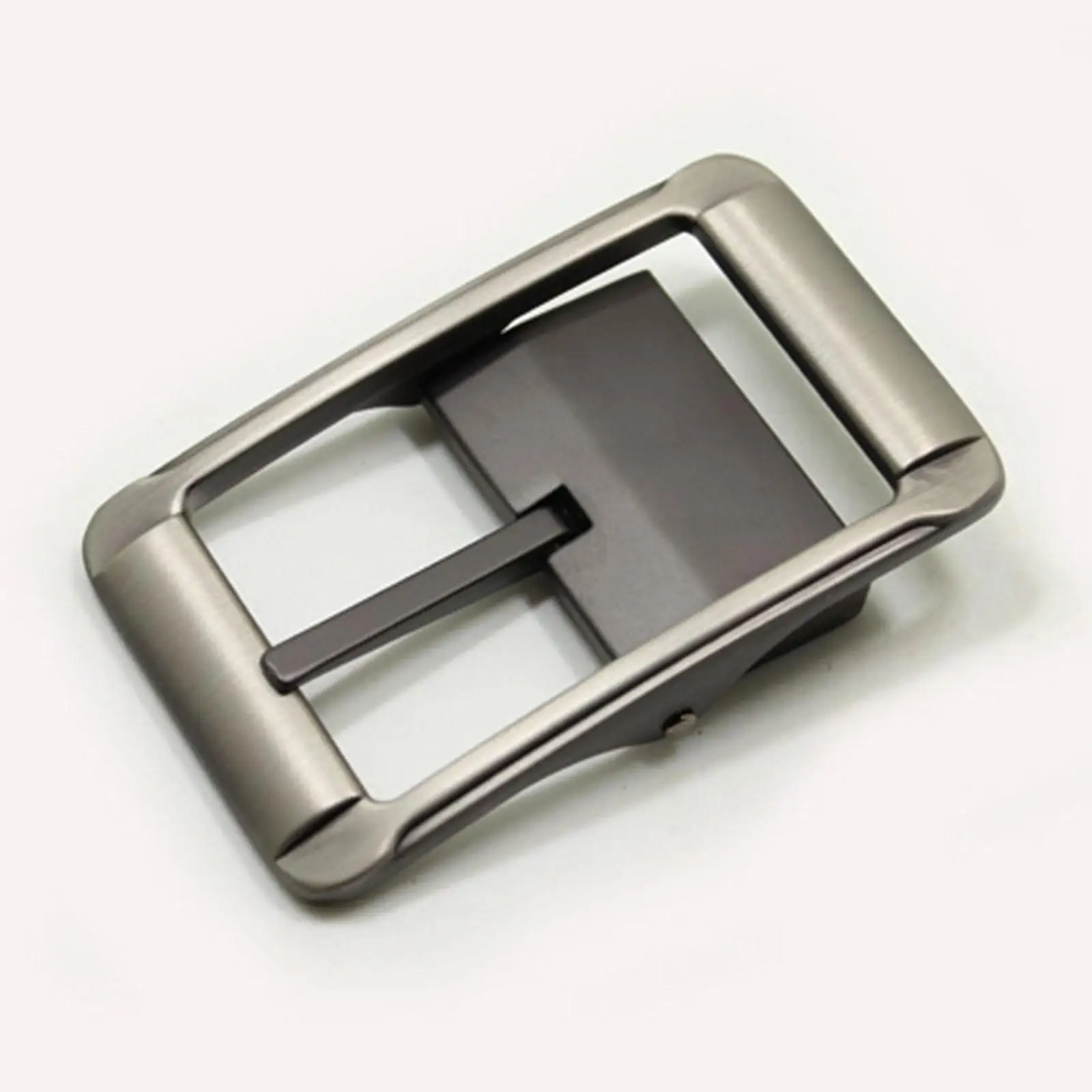 

Alloy Belt Buckle Belt Accessories High Quality Business Casual Zinc Alloy Reversible Single Prong Mens Rectangle Pin Buckle