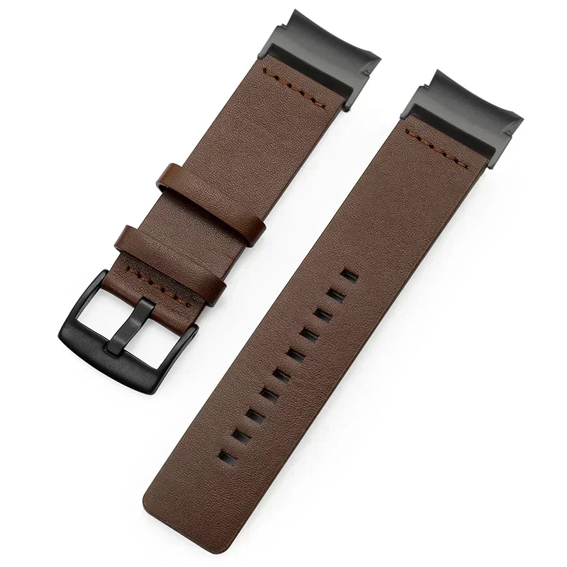 Premium Leather Watch Band with Quick-Fit Magnetic Buckle - Seamless Design