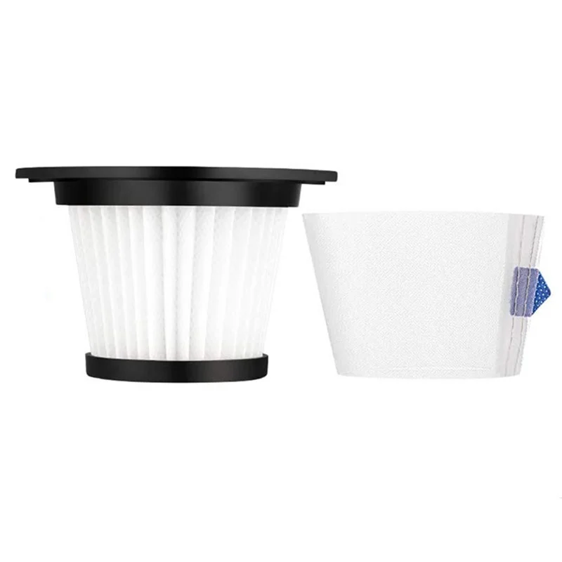 A01V-4PCS Vacuum Cleaner Filter Accessory For Dibea T6 C17 T1 Handheld Vacuum Cleaner Accessories Replacement Parts