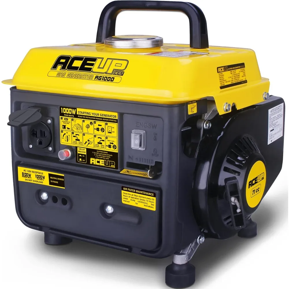 Gas-Powered Generator, Portable Generator Camping Ultralight, EPA & CARB Compliant 2