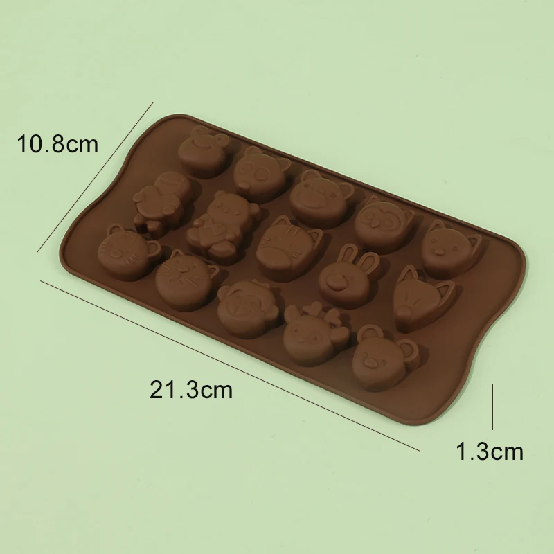 Animal Series Fondant Silicone Mold Craft Cake Decorating Tools Chocolate Pastry Tool Baking Mold Ice Tray