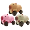 Capybara Squeeze Car Toy Stretchable Capybara Car With Wheels Creative Stress Relief Sensory Toy Funny Capybara Fidget Toy 1