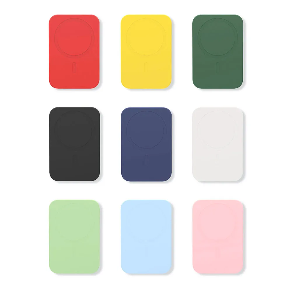 Power Bank Silicone Power Bank Protector for iPhone 12 Pro Magnetic Wireless Charger Battery Pack Cover
