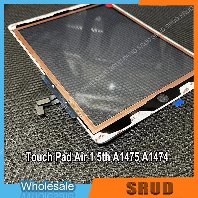 iPad Air1 5Gen 6Gen 2018 A1822 A1823 스크린 외부 패널 센서 교체 용 2pcs 9.7 인치 LCD 터치 디지타이저 유리